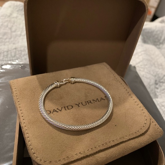 *NEW* David Yurman 4mm Classic Cable Bracelet (Medium) - Picture 2 of 10